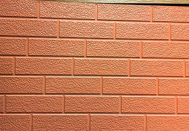 Panneau décoratif extérieur à isolation thermique